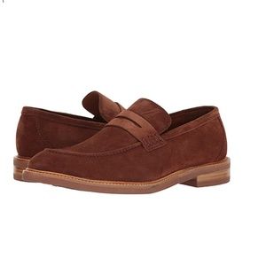 Gordon Rush "Carter" suede penny loafers US Mens 8